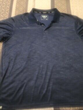 Men's XL Rank 45 Navy Polo Shirt Western